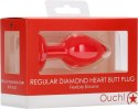 Ouch! - Korek analny z diamentem - standardowy rozmiar Ouch! by Shots