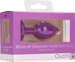 Ouch! - Korek analny z diamentem - standardowy rozmiar Ouch! by Shots