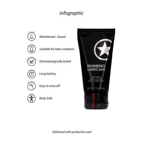 Ouch! - Lubrykant znieczulający 50 ml Ouch! by Shots Ouch! - Lubrykant znieczulający 50 ml Ouch! by Shots