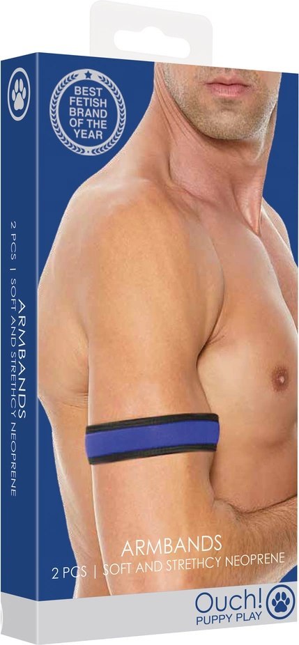 Ouch! - Neopronowa opaska na biceps Ouch! by Shots Ouch! - Neopronowa opaska na biceps Ouch! by Shots