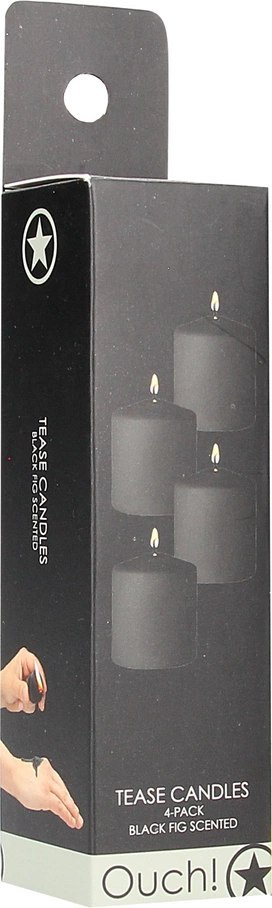 Ouch! - Świeczki Tease Candles - Disobedient - 4 sztuki Ouch! by Shots Ouch! - Świeczki Tease Candles - Disobedient - 4 sztuki Ouch! by Shots