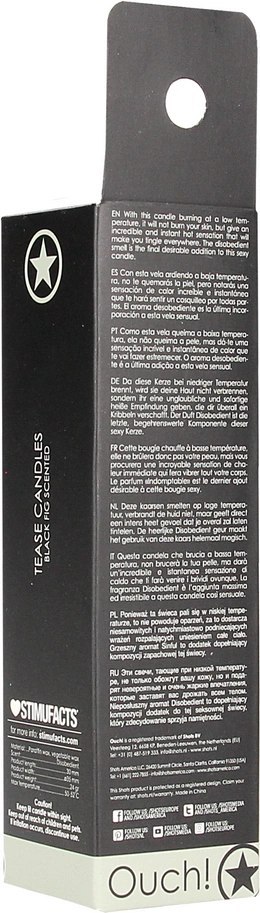 Ouch! - Świeczki Tease Candles - Disobedient - 4 sztuki Ouch! by Shots Ouch! - Świeczki Tease Candles - Disobedient - 4 sztuki Ouch! by Shots