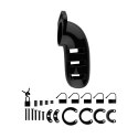 Klatka na penisa 14 cm - Chastity Cock ManCage by Shots