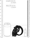 Klatka na penisa 9 cm - Chastity ManCage by Shots