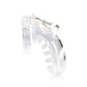 Klatka na penisa transparentna 11,5 cm - Chastity ManCage by Shots