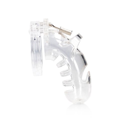 Klatka na penisa transparentna 11,5 cm - Chastity ManCage by Shots Klatka na penisa transparentna 11,5 cm - Chastity ManCage by Shots