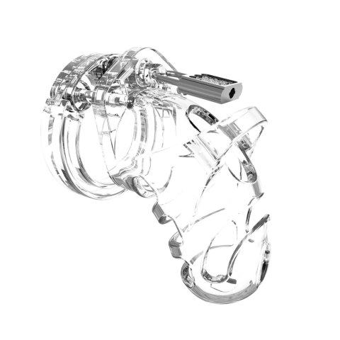 Klatka na penisa transparentna - Chastity 9,5 cm ManCage by Shots Klatka na penisa transparentna - Chastity 9,5 cm ManCage by Shots