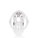Klatka na penisa transparentna - Chastity 9,5 cm ManCage by Shots