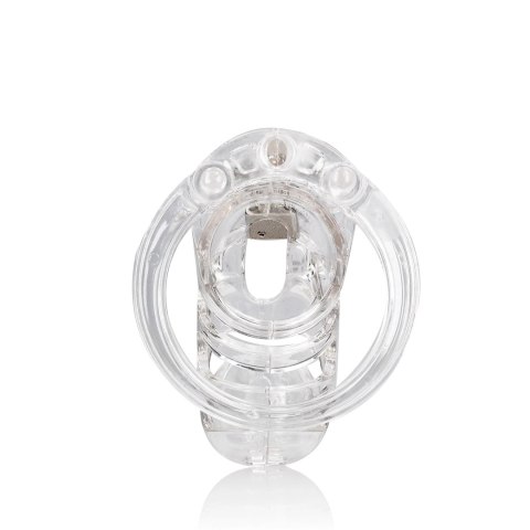 Klatka na penisa transparentna - Chastity 9,5 cm ManCage by Shots Klatka na penisa transparentna - Chastity 9,5 cm ManCage by Shots