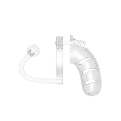 Klatka na penisa z plugiem 11,5 cm - Chastity ManCage by Shots Klatka na penisa z plugiem 11,5 cm - Chastity ManCage by Shots