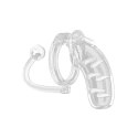 Klatka na penisa z plugiem 11,5 cm - Chastity ManCage by Shots