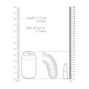 Klatka na penisa z plugiem 11,5 cm - Chastity ManCage by Shots