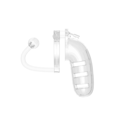 Klatka na penisa z plugiem 14 cm - Chastity Cock ManCage by Shots Klatka na penisa z plugiem 14 cm - Chastity Cock ManCage by Shots