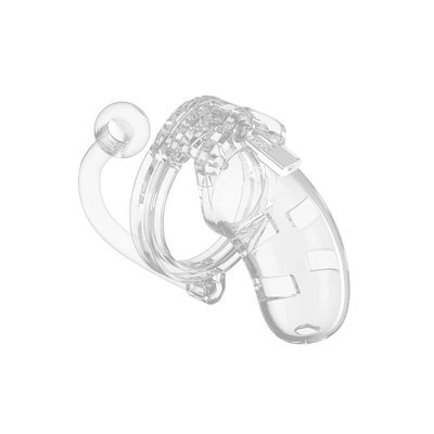 Klatka na penisa z plugiem 9 cm - Chastity ManCage by Shots Klatka na penisa z plugiem 9 cm - Chastity ManCage by Shots