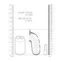 Klatka na penisa z rozszerzaczem cewki 14 cm - Chastity Urethral ManCage by Shots