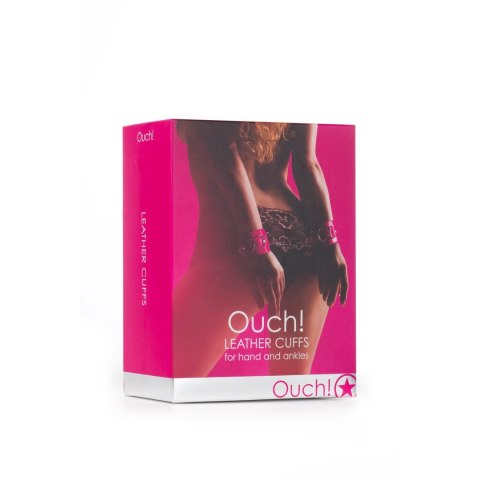 Leather Cuffs Ouch! by Shots Leather Cuffs Ouch! by Shots