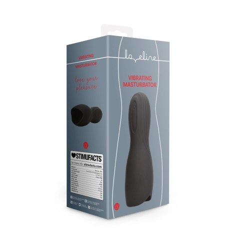 Loveline - Wibrujący masturbator - Licorice Black Loveline by Shots Loveline - Wibrujący masturbator - Licorice Black Loveline by Shots