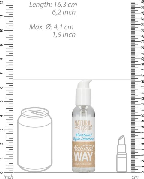 Natural Pleasure by Shots - Lubrykant na bazie wody - wegański 150 ml Natural Pleasure by Shots Natural Pleasure by Shots - Lubrykant na bazie wody - wegański 150 ml Natural Pleasure by Shots