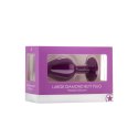 Ouch! - Diamentowy korek analny z diamentem - duży Ouch! by Shots