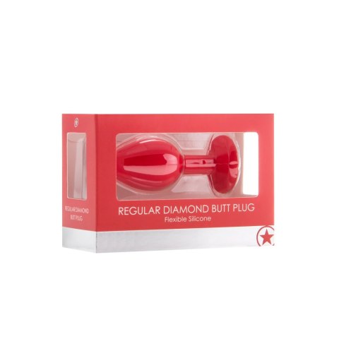 Ouch! - Diamentowy korek analny z diamentem - rozmiar uniwersalny Ouch! by Shots Ouch! - Diamentowy korek analny z diamentem - rozmiar uniwersalny Ouch! by Shots