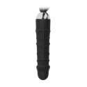 Ouch! - Pejcz z zakrzywionym silikonowym, realistycznym dildo Ouch! by Shots