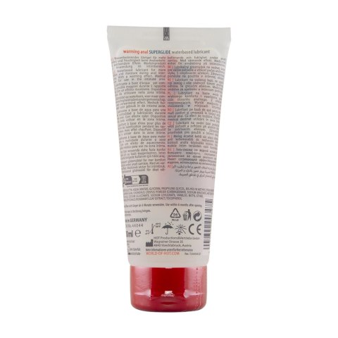 HOT - Lubrykant na bazie wody - do seksu analnego - super ślizg - rozgrzewający - 100 ml HOT HOT - Lubrykant na bazie wody - do seksu analnego - super ślizg - rozgrzewający - 100 ml HOT