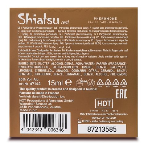 Hot - Feromony dla kobiet 15 ml HOT Hot - Feromony dla kobiet 15 ml HOT