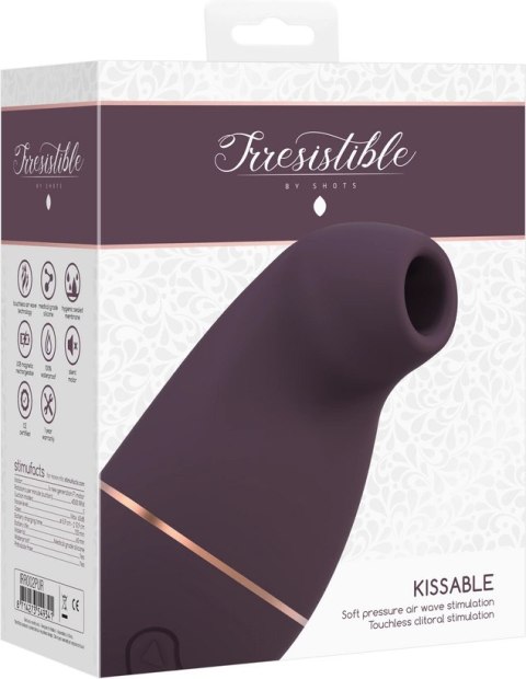Irresistible by Shots - Ssący wibrator z ładowarką Irresistible by Shots Irresistible by Shots - Ssący wibrator z ładowarką Irresistible by Shots