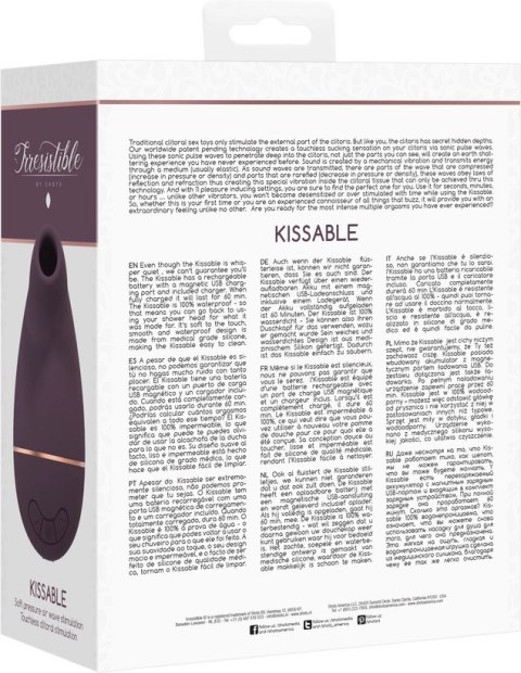 Irresistible by Shots - Ssący wibrator z ładowarką Irresistible by Shots Irresistible by Shots - Ssący wibrator z ładowarką Irresistible by Shots