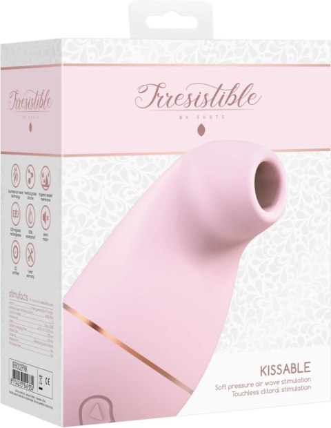 Irresistible by Shots - Ssący wibrator z ładowarką Irresistible by Shots Irresistible by Shots - Ssący wibrator z ładowarką Irresistible by Shots