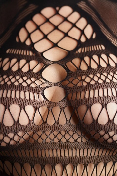 Le desir - Bodystocking z krótkim golfem Plus Size Le Désir by Shots Le desir - Bodystocking z krótkim golfem Plus Size Le Désir by Shots