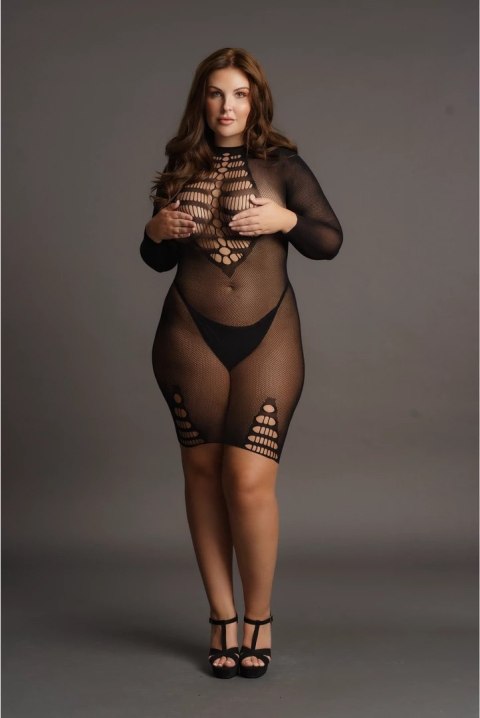 Le desir - Sukienka z otwartym dekoltem Plus Size Le Désir by Shots Le desir - Sukienka z otwartym dekoltem Plus Size Le Désir by Shots