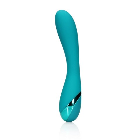 Loveline - Gładki silikonowy wibrator króliczek - Teal Blue Loveline by Shots Loveline - Gładki silikonowy wibrator króliczek - Teal Blue Loveline by Shots