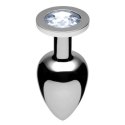 XR Brands - Korek analny z diamentowym akcentem XR Brands