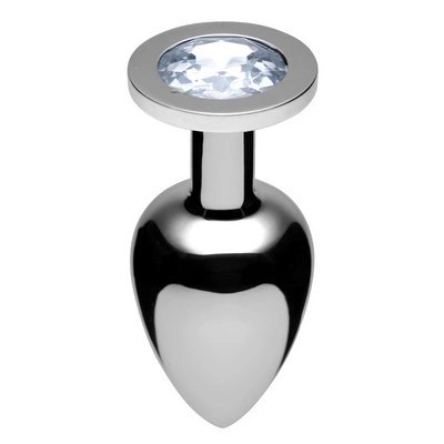 XR Brands - Korek analny z diamentowym akcentem XR Brands XR Brands - Korek analny z diamentowym akcentem XR Brands