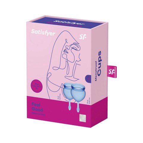 Satisfyer - Kubeczki menstruacyjne Feel Good Satisfyer Satisfyer - Kubeczki menstruacyjne Feel Good Satisfyer