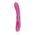 Loveline - Dwustronny wibrator punktu G - Exuberant Pink Loveline by Shots