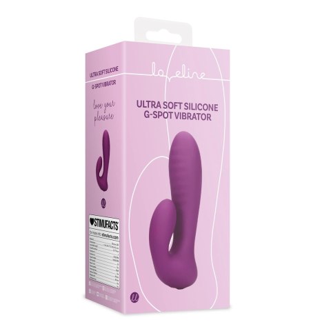 Loveline - Ultra gadki silikonowy króliczek - stymulacja punktu G - Orchidee Purple Loveline by Shots Loveline - Ultra gadki silikonowy króliczek - stymulacja punktu G - Orchidee Purple Loveline by Shots