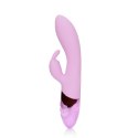 Loveline - Wibrator Ultra Soft króliczek - Exotic Fucshsia Loveline by Shots