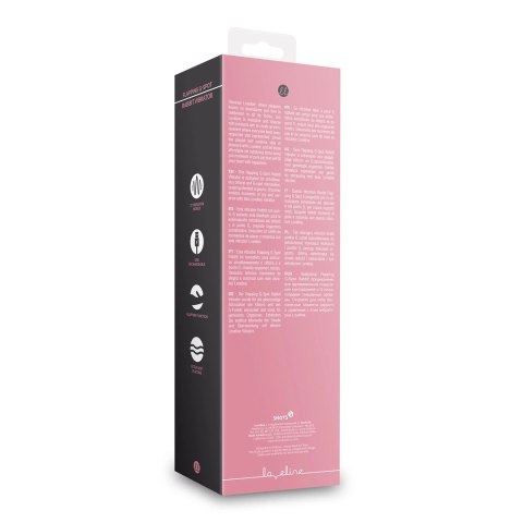 Loveline - Wibrator króliczek - punkt G - Pink Arabesque Loveline by Shots Loveline - Wibrator króliczek - punkt G - Pink Arabesque Loveline by Shots