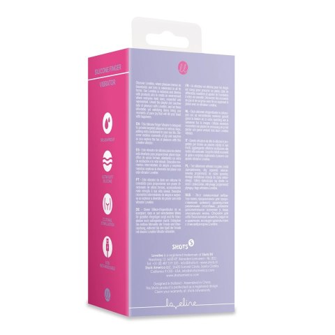 Loveline - Wibrator na palec Lavender Loveline by Shots Loveline - Wibrator na palec Lavender Loveline by Shots
