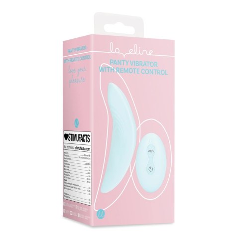 Loveline - Wibrator sterowany zdalnie z pilotem Arctic Blue Loveline by Shots Loveline - Wibrator sterowany zdalnie z pilotem Arctic Blue Loveline by Shots
