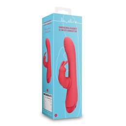 Loveline - Wibrator stymulujący łechtaczkę i punkt G - Brighto Red Loveline by Shots