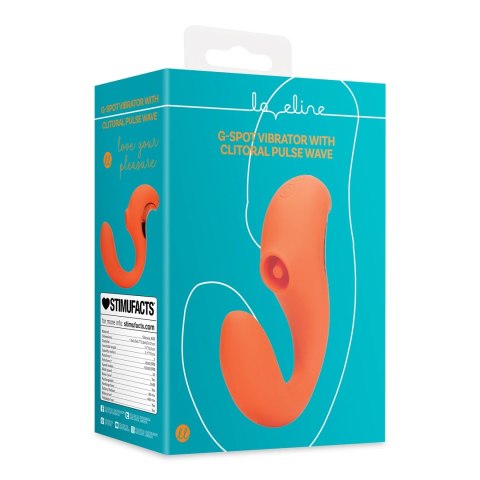 Loveline - Wibrator stymulujący punkt G - Untamed Orange Loveline by Shots Loveline - Wibrator stymulujący punkt G - Untamed Orange Loveline by Shots
