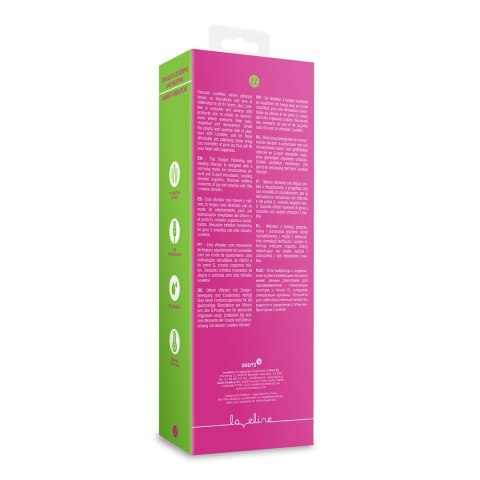 Loveline - Wibrator z funkcją podgrzewania i migotania języka - Exuberant Pink Loveline by Shots Loveline - Wibrator z funkcją podgrzewania i migotania języka - Exuberant Pink Loveline by Shots