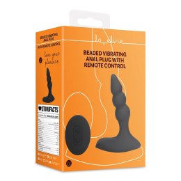 Loveline - Wibrujący korek analny - Licorice Black Loveline by Shots