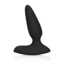 Loveline - Wibrujący korek analny gładki - Licorice Black Loveline by Shots