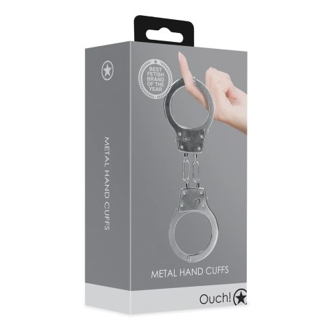 Metalowe kajdanki na ręce Ouch! by shots Ouch! by Shots Metalowe kajdanki na ręce Ouch! by shots Ouch! by Shots