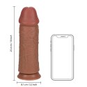 RealRock - Bardzo grube realistyczne dildo 24,5 cm RealRock by Shots