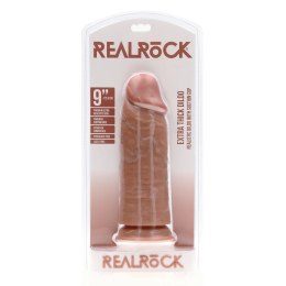 RealRock - Extra cienkie realistyczne dildo 23 cm RealRock by Shots
